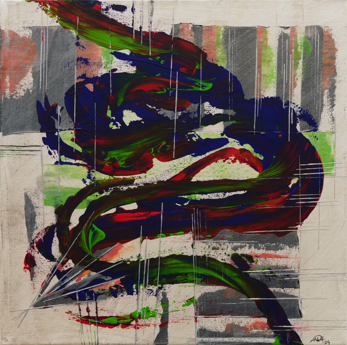 curve abstract artwork