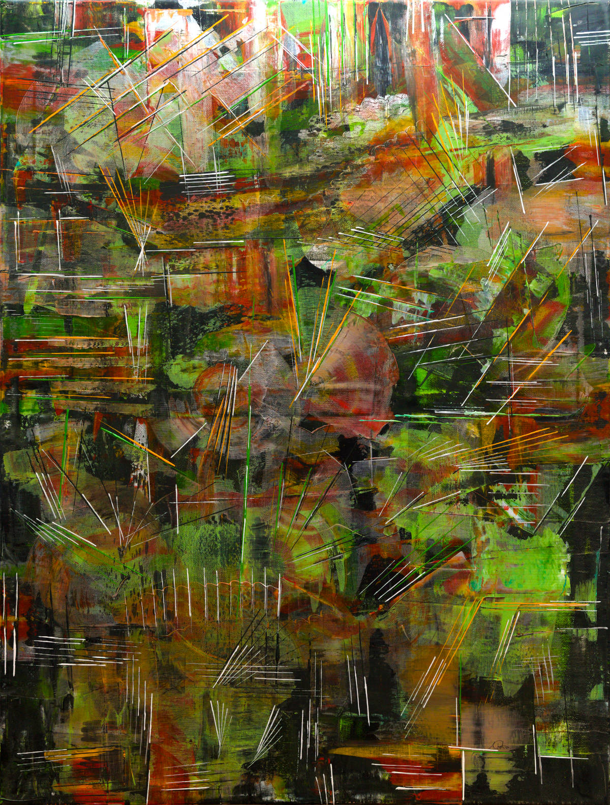 jungle jam abstract artwork